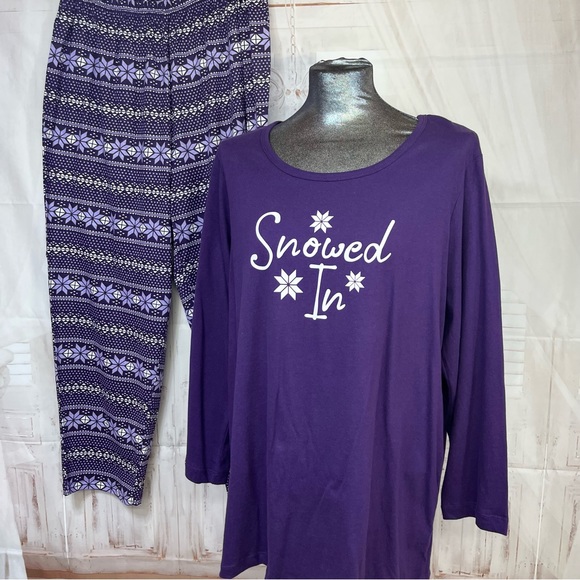 Dreams &. Co L (18/20) 2 piece pajama set - Picture 4 of 12